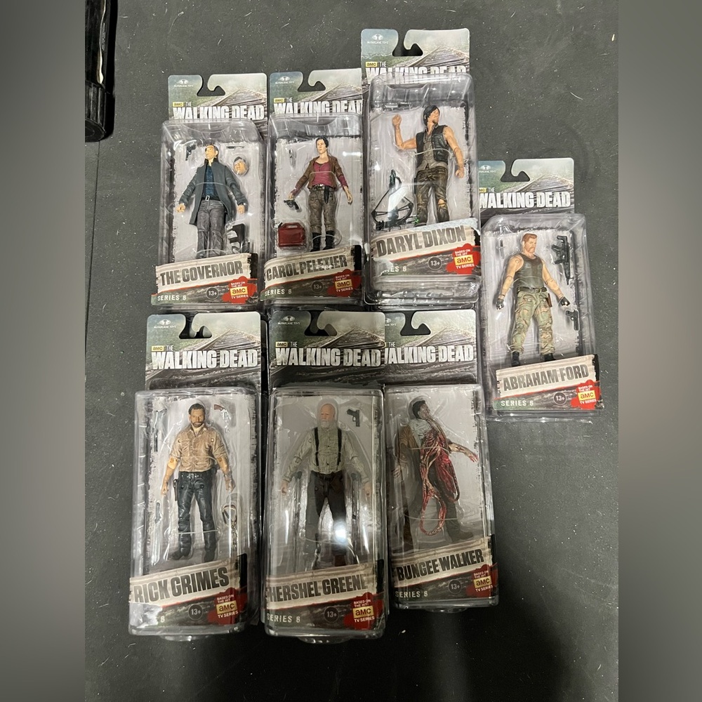 The Walking Dead series 6 unopened figures